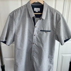 Grey Button Up